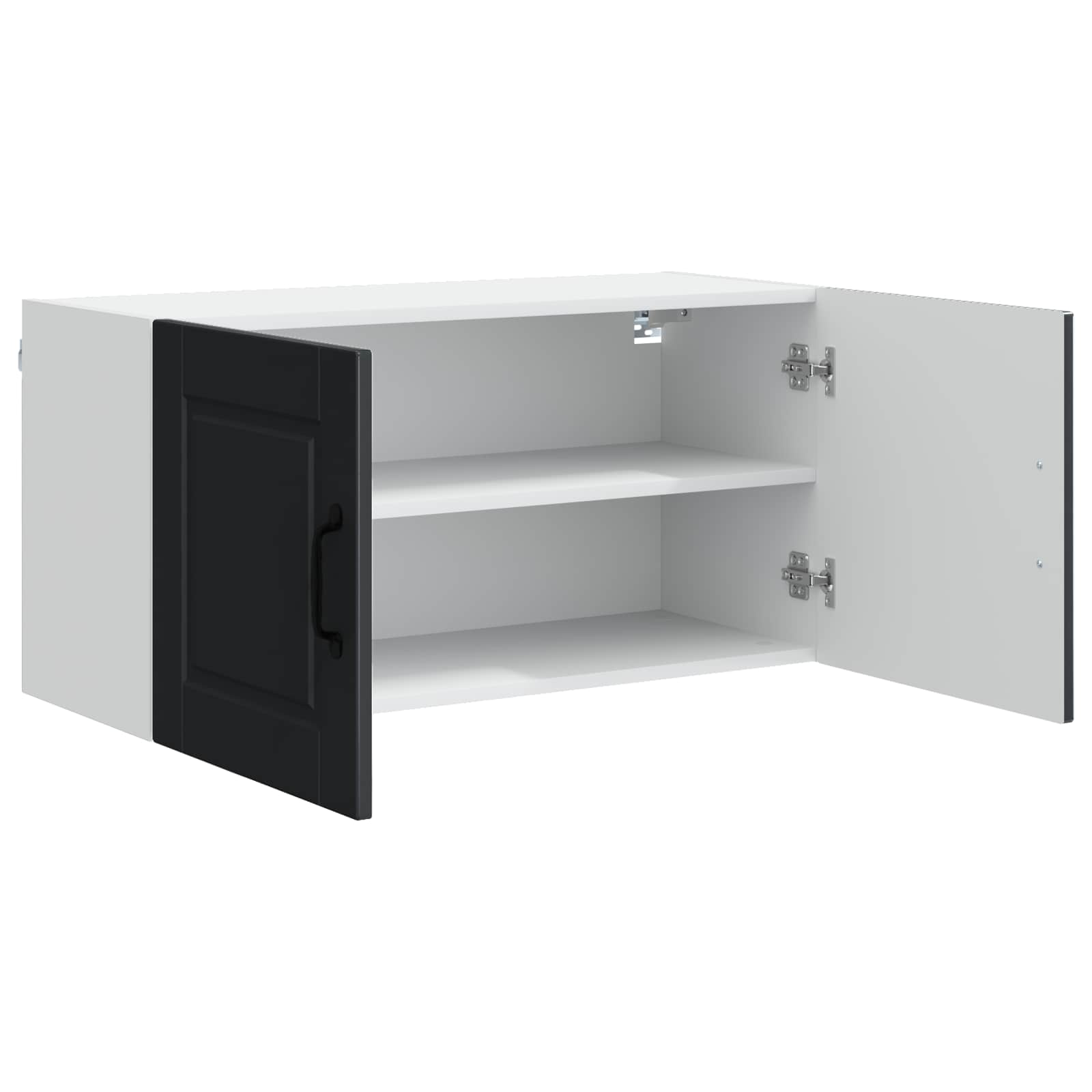 Pannello lavastoviglie Nero 80 x 31 x 40 cm Legno multistrato | homemem39
