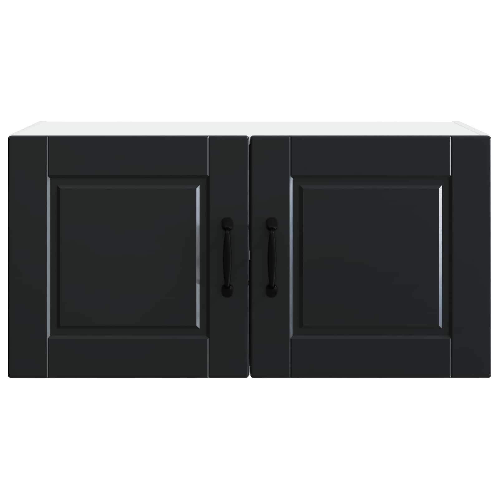 Pannello lavastoviglie Nero 80 x 31 x 40 cm Legno multistrato | homemem39