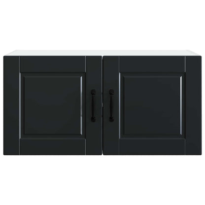 Pannello lavastoviglie Nero 80 x 31 x 40 cm Legno multistrato | homemem39