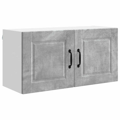 Armadietto a muro PORTO Grigio cemento 80 x 31 x 40 cm