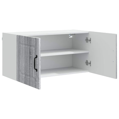 Pannello lavastoviglie con porta Grigio Sonoma 80 x 31 x 40 cm | homemem39