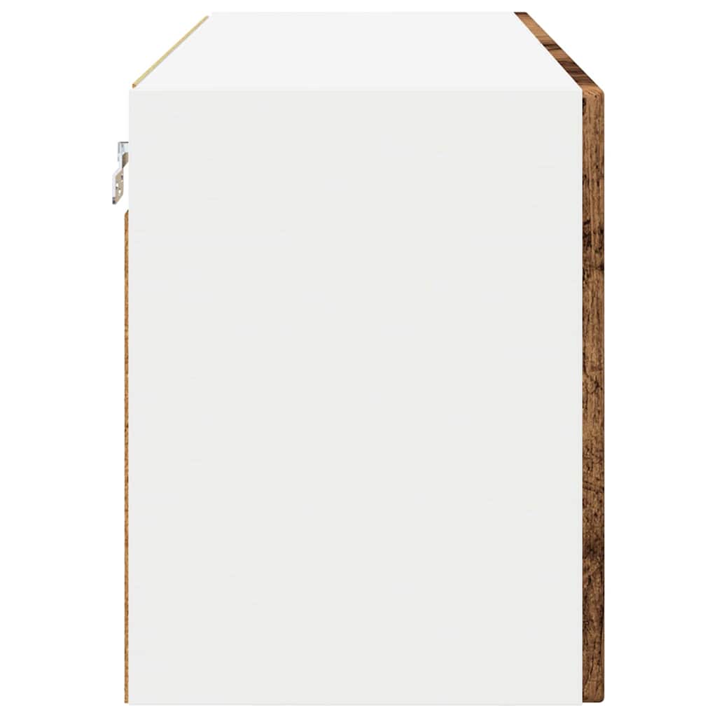 Armadietto a muro PORTO Legno vecchio 80 x 31 x 40 cm