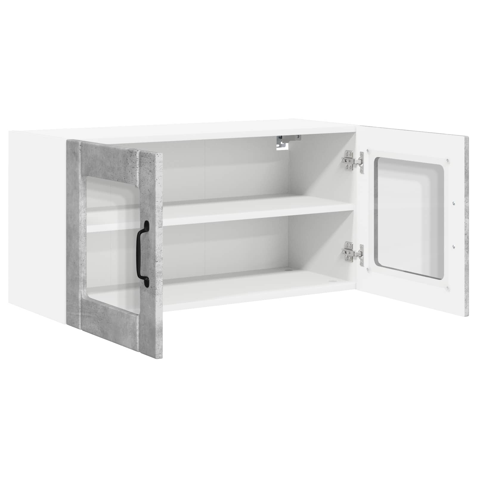 Pannello lavastoviglie con porta Grigio cemento 80 x 31 x 40 cm | homemem39