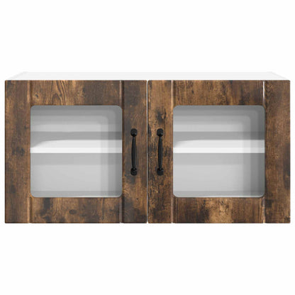 Pannello lavastoviglie con porta Rovere fumé 80 x 31 x 40 cm | homemem39
