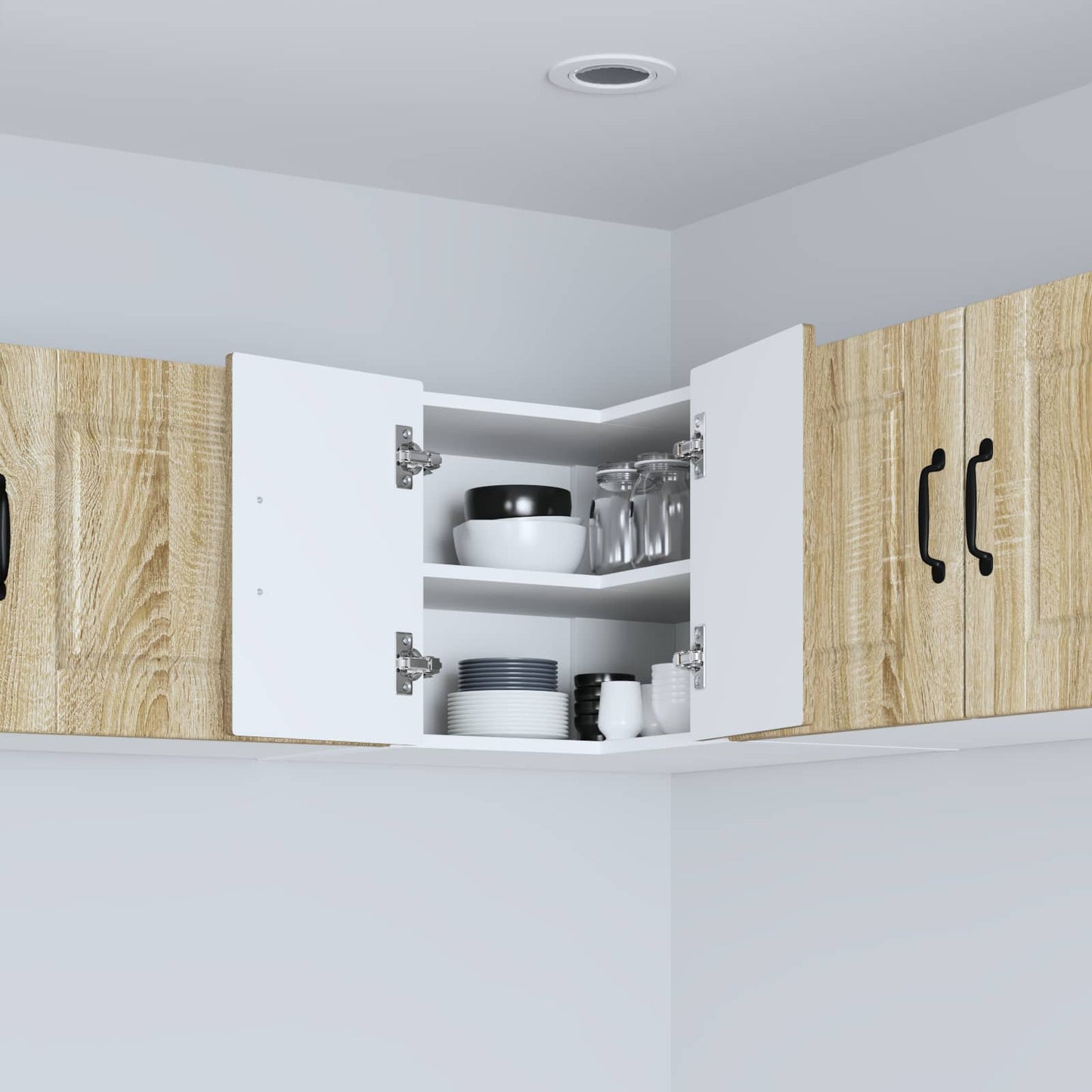 Pannello lavastoviglie con porta Rovere Sonoma 57 x 57 x 40 cm | homemem39