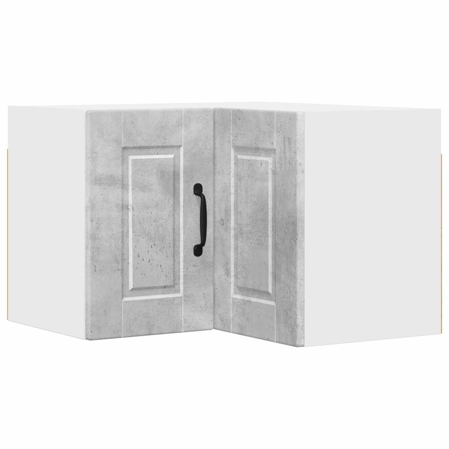 Mobile angolare per parete PORTO Grigio cemento 57 x 57 x 40 cm