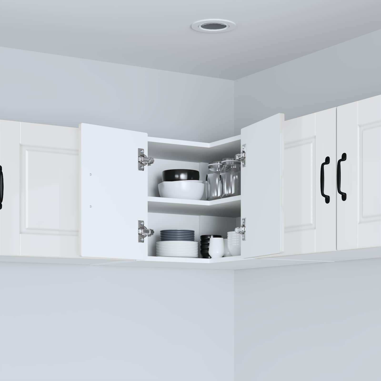 Pannello lavastoviglie con porta Bianco Lucido 57 x 57 x 40 cm | homemem39