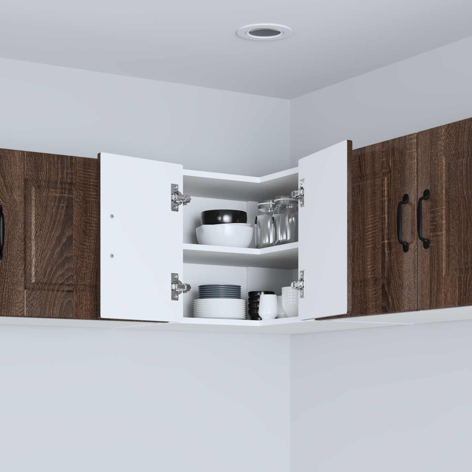 Pannello lavastoviglie con porta Rovere Marrone 57 x 57 x 40 cm | homemem39