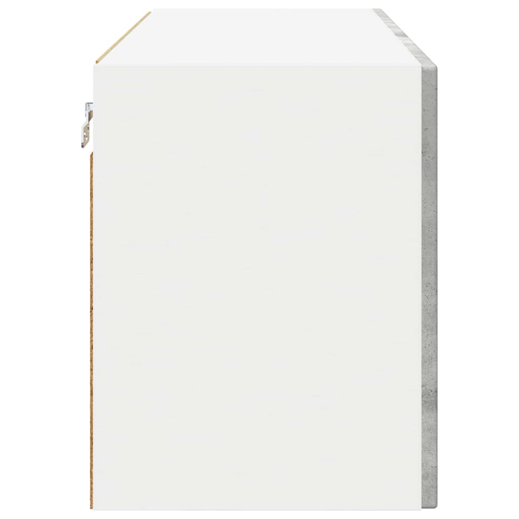 Mobile da cucina con lo scaffale Grigio cemento 60 x 31 x 40 cm | homemem39