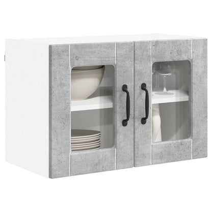 Pannello lavastoviglie 2 pcs Grigio cemento 60 x 31 x 40 cm | homemem39