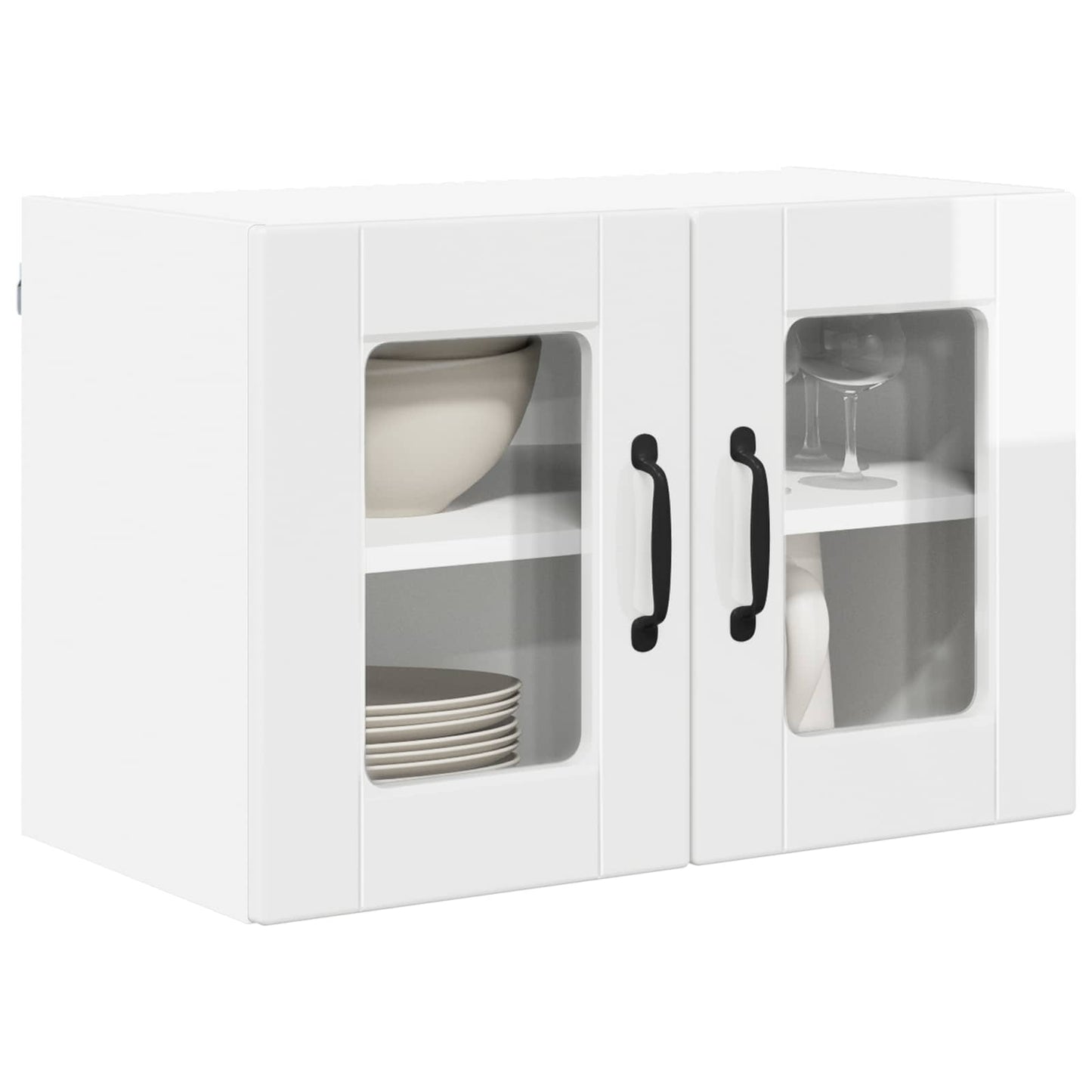 Pannello lavastoviglie 2 pcs Bianco Lucido 60 x 31 x 40 cm | homemem39