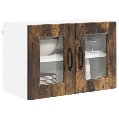 Pannello lavastoviglie 2 pcs Rovere fumé 60 x 31 x 40 cm | homemem39