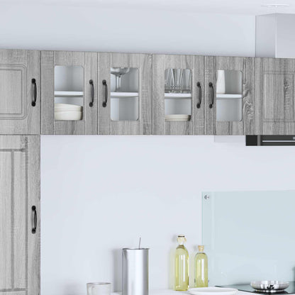 Pannello lavastoviglie con porta Grigio Sonoma 60 x 31 x 40 cm | homemem39