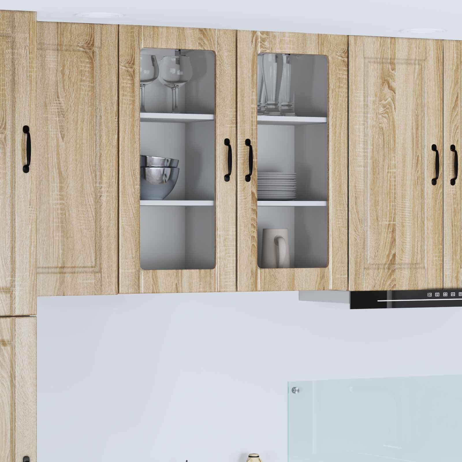 Pannello lavastoviglie 2 pcs Rovere Sonoma 40 x 31 x 80 cm | homemem39