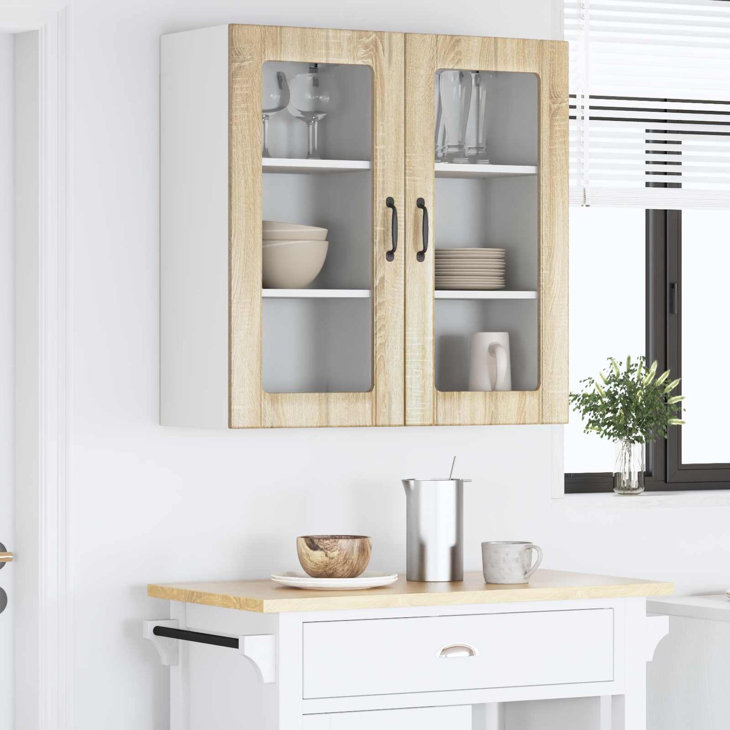Pannello lavastoviglie 2 pcs Rovere Sonoma 40 x 31 x 80 cm | homemem39
