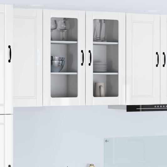 Pannello lavastoviglie con porta Bianco Lucido 40 x 31 x 80 cm | homemem39