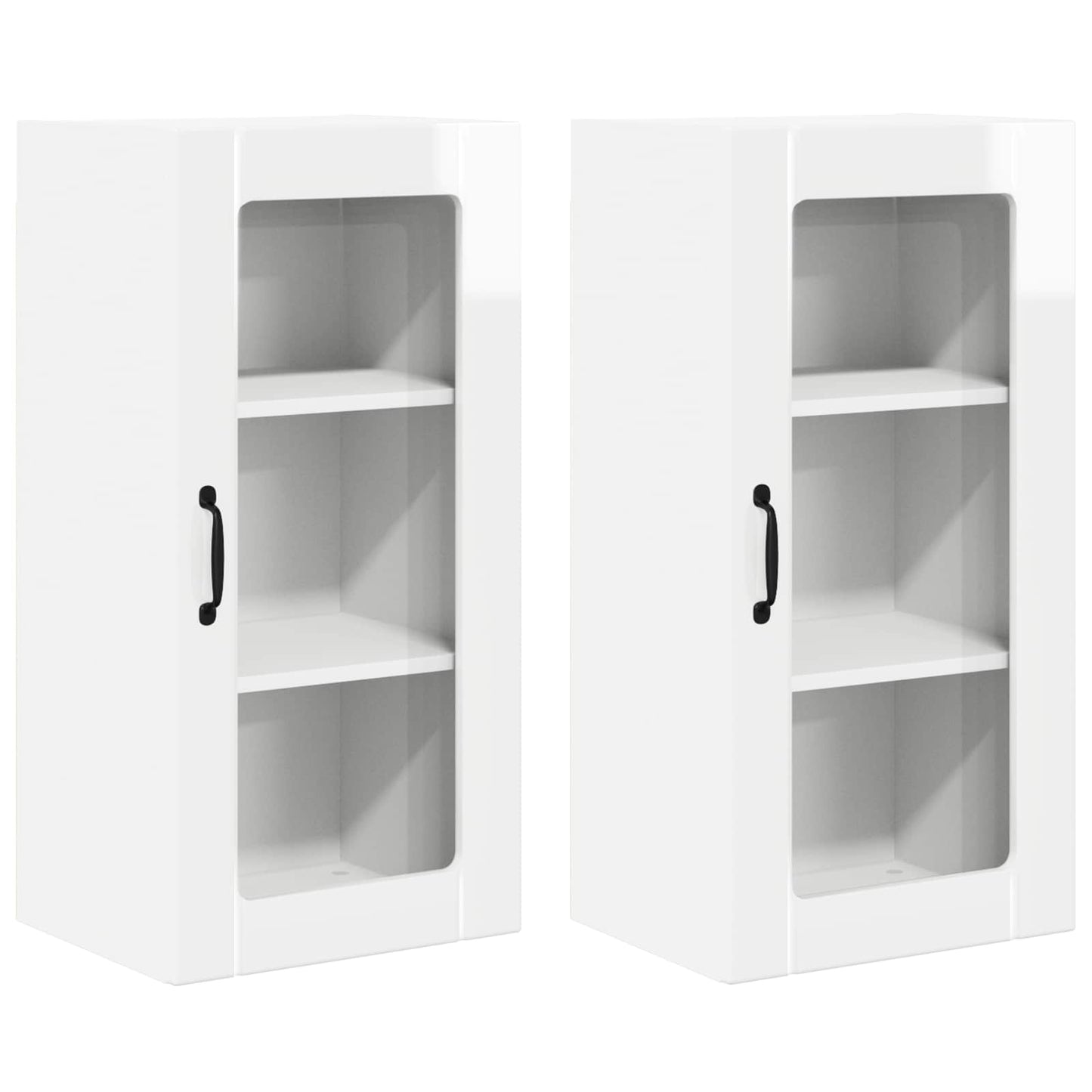 Pannello lavastoviglie 2 pcs Bianco Lucido 40 x 31 x 80 cm | homemem39
