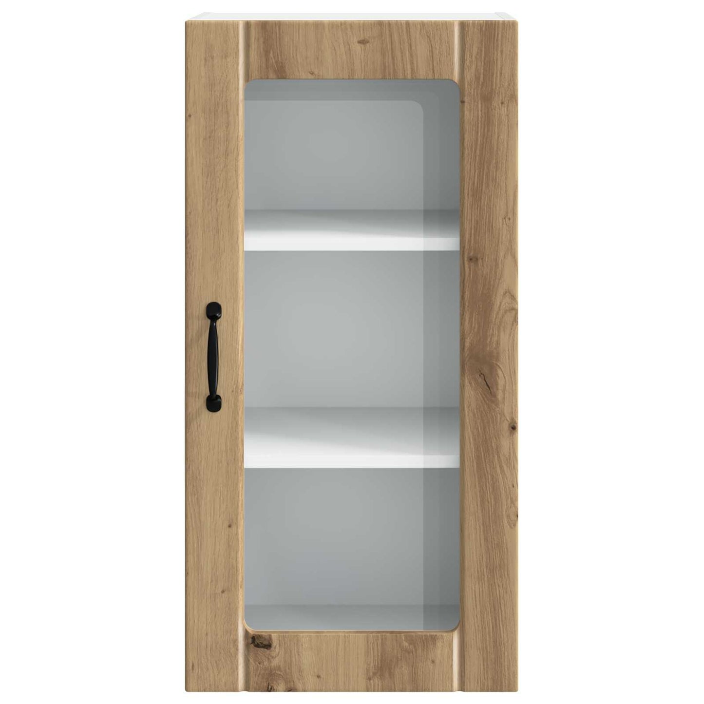 Mobile in vetro da parete PORTO Rovere artigianale | homemem39