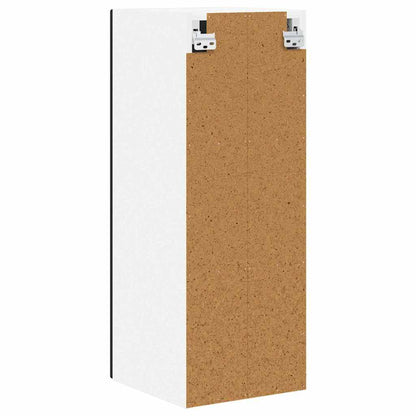 Armadietto a muro PORTO Nero 30 x 31 x 80 cm Legno multistrato | homemem39