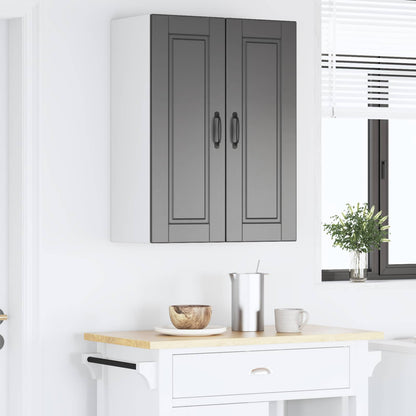 Armadietto a muro PORTO 2 pcs Nero 30 x 31 x 80 cm | homemem39