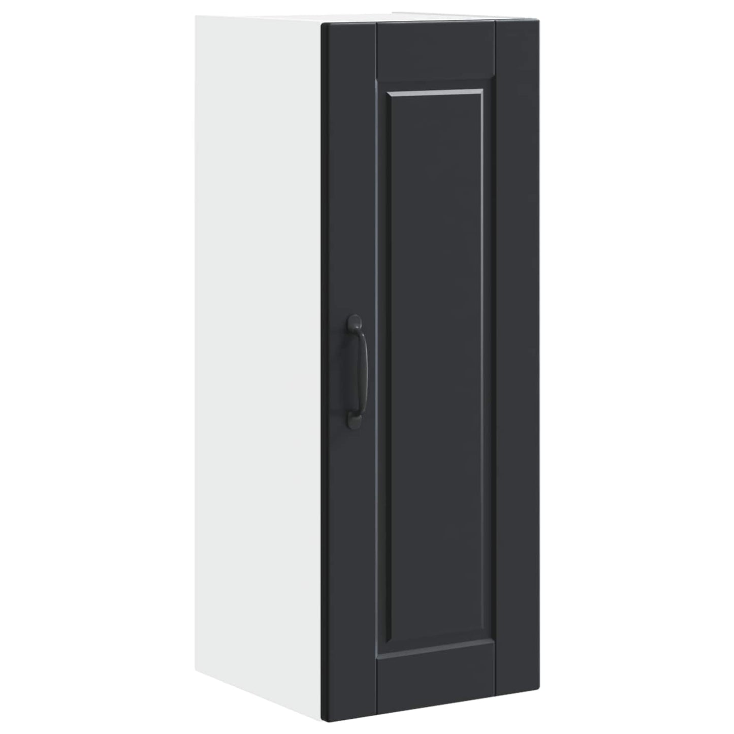 Armadietto a muro PORTO 2 pcs Nero 30 x 31 x 80 cm | homemem39