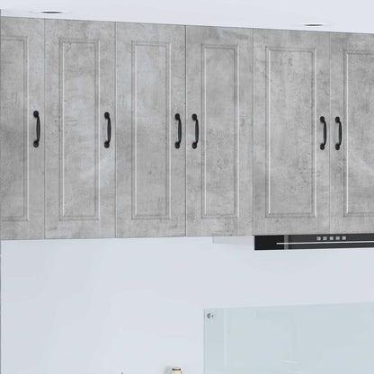 Armadietto a muro PORTO Grigio cemento 30 x 31 x 80 cm | homemem39