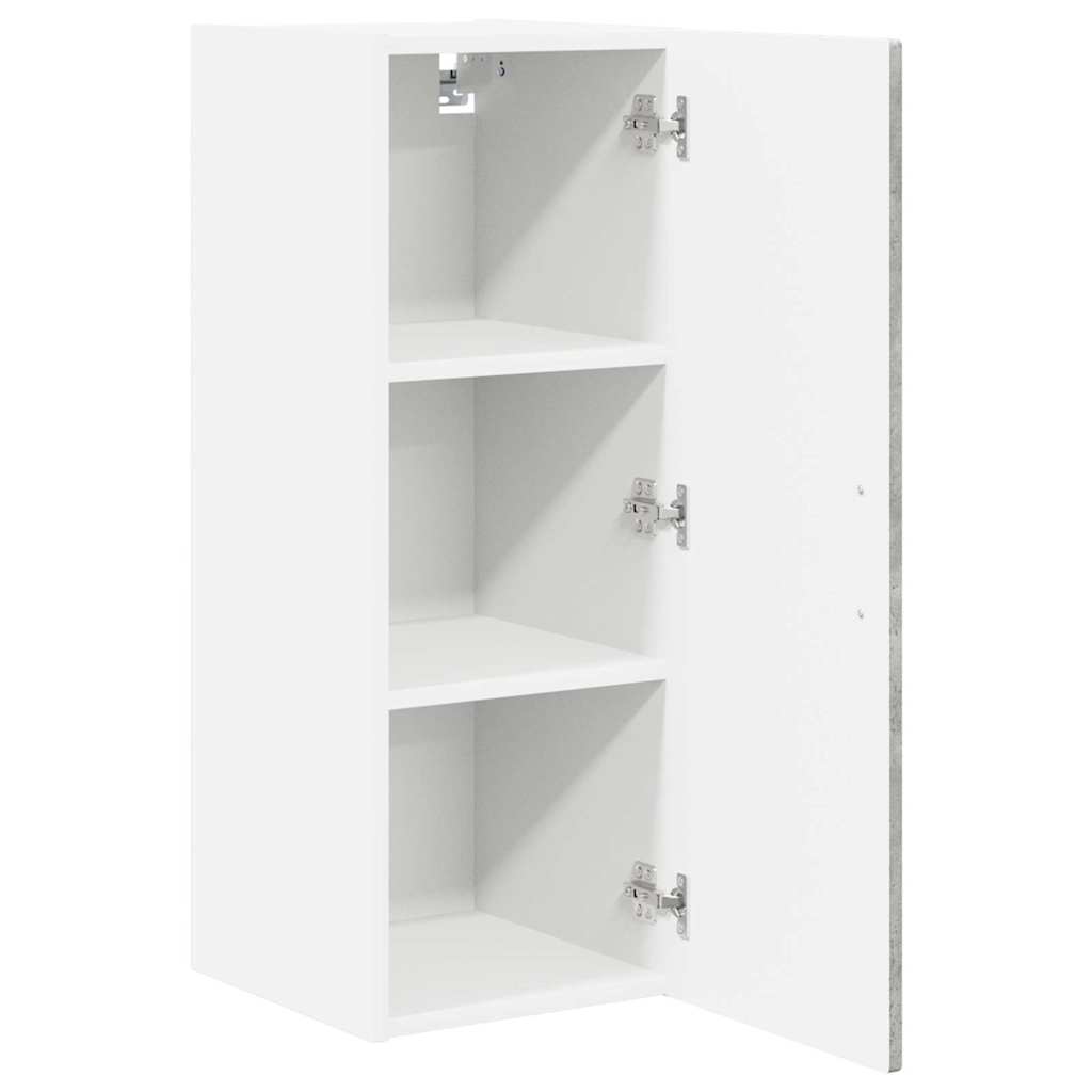 Armadietto a muro PORTO Grigio cemento 30 x 31 x 80 cm | homemem39