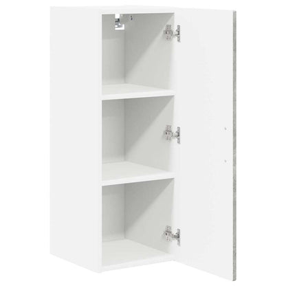 Armadietto a muro PORTO 2 pcs Grigio cemento 30 x 31 x 80 cm | homemem39