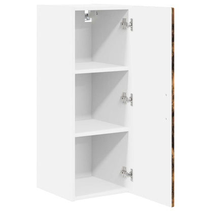 Armadietto a muro PORTO 2 pz Rovere fumé Legno ingegnerizzato