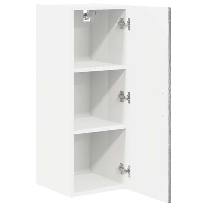 Armadietto a muro PORTO Grigio Sonoma 30 x 31 x 80 cm | homemem39