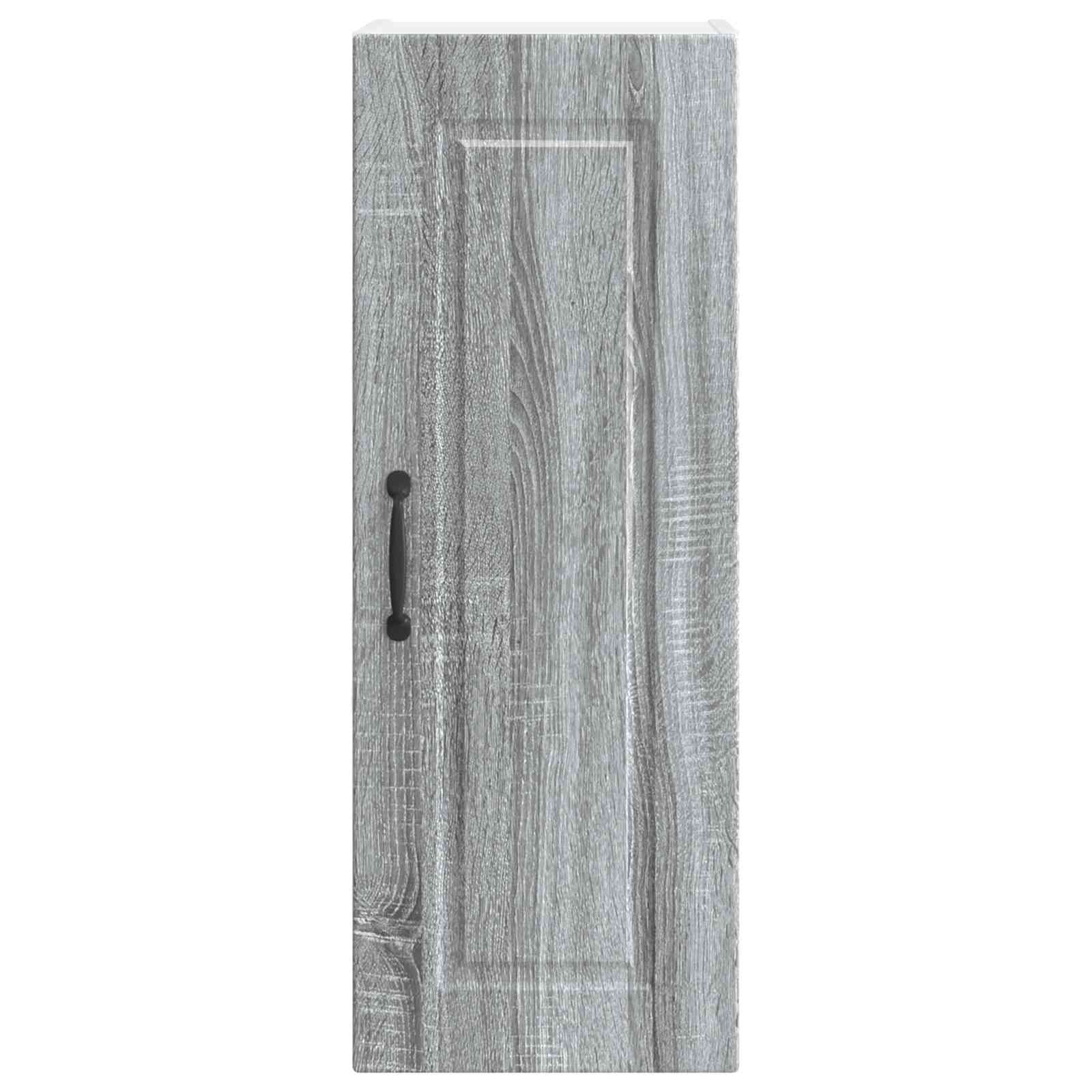Armadietto a muro PORTO Grigio Sonoma 30 x 31 x 80 cm | homemem39