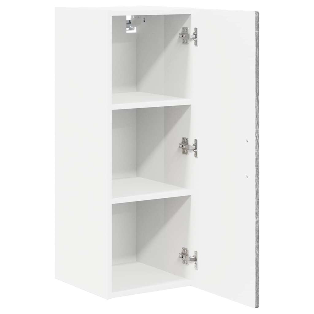 Armadietto a muro PORTO 2 pcs Grigio Sonoma 30 x 31 x 80 cm | homemem39