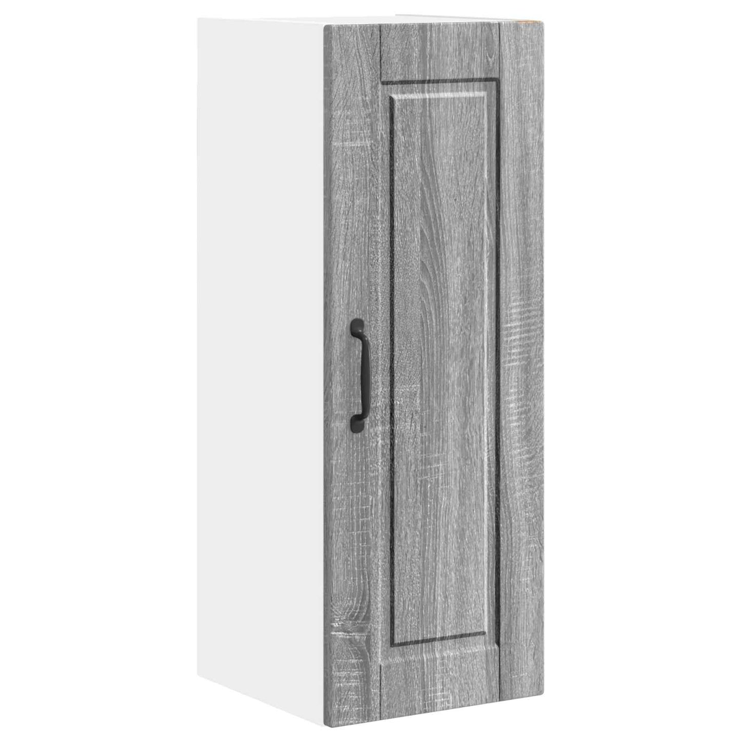Armadietto a muro PORTO 2 pz Grigio Sonoma Legno ingegnerizzato - homemem39