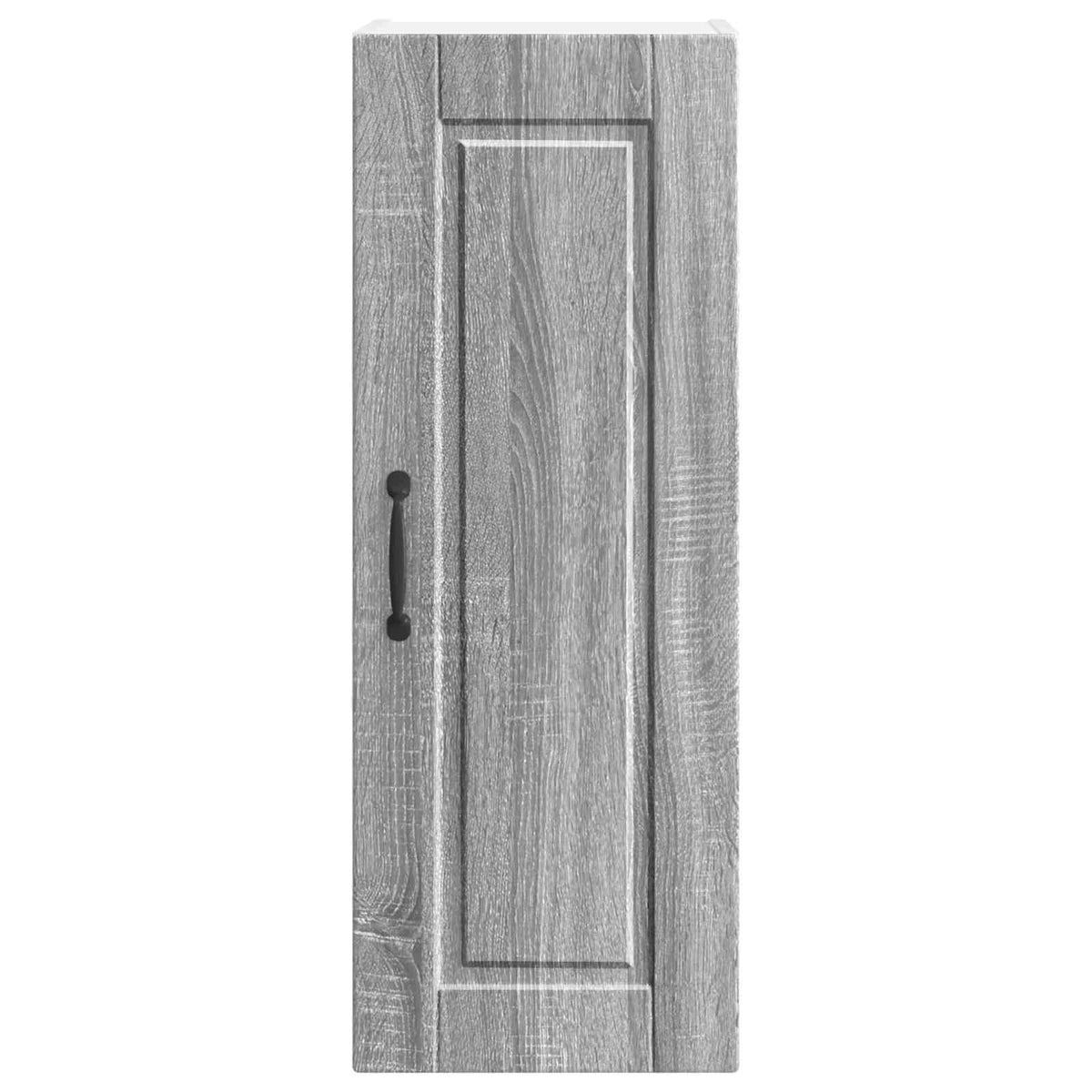Armadietto a muro PORTO 2 pz Grigio Sonoma Legno ingegnerizzato - homemem39