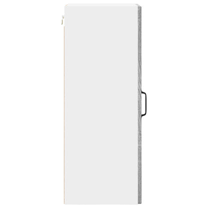 Armadietto a muro PORTO 2 pz Grigio Sonoma Legno ingegnerizzato - homemem39