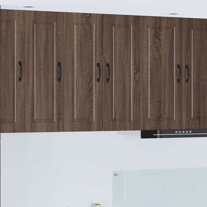Armadietto a muro PORTO Rovere Marrone 30 x 31 x 80 cm | homemem39