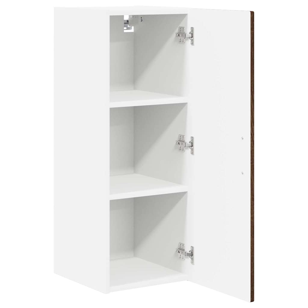 Armadietto a muro PORTO Rovere Marrone 30 x 31 x 80 cm | homemem39