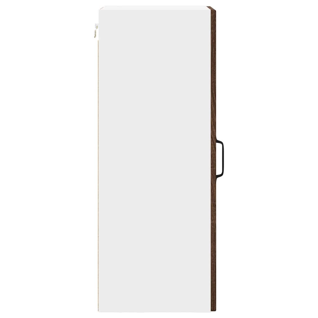 Armadietto a muro PORTO 2 pcs Rovere Marrone 30 x 31 x 80 cm | homemem39