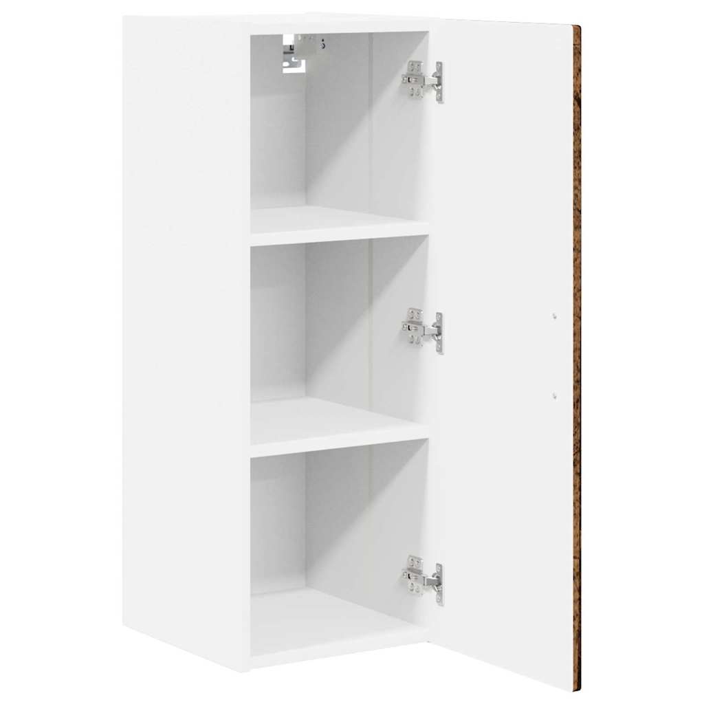 Armadietto a muro PORTO 2 pcs Legno vecchio 30 x 31 x 80 cm | homemem39