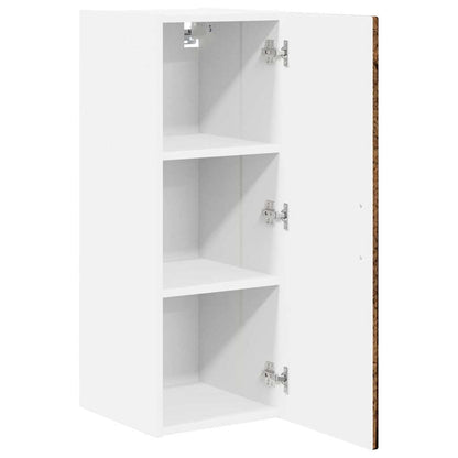 Armadietto a muro PORTO 2 pcs Legno vecchio 30 x 31 x 80 cm | homemem39