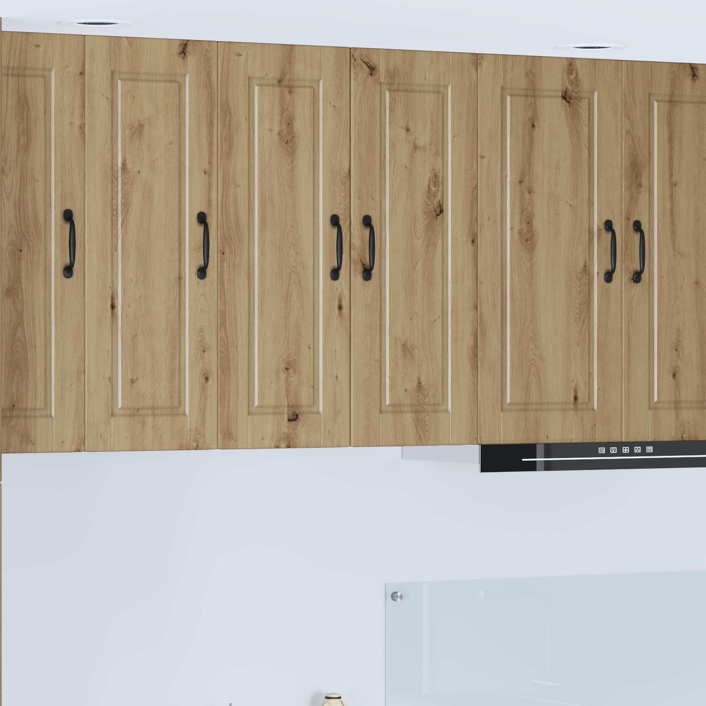 Armadietto a muro PORTO 2 pcs Rovere artigianale | homemem39