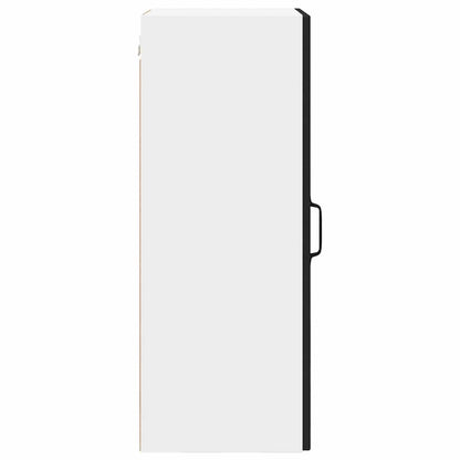 Armadietto a muro PORTO Nero 40 x 31 x 80 cm Legno multistrato | homemem39