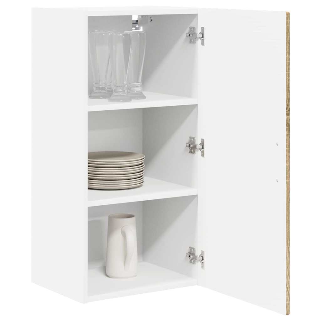 Armadietto a muro PORTO Rovere Sonoma 40 x 31 x 80 cm | homemem39