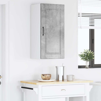 Armadietto a muro PORTO Grigio cemento 40 x 31 x 80 cm | homemem39