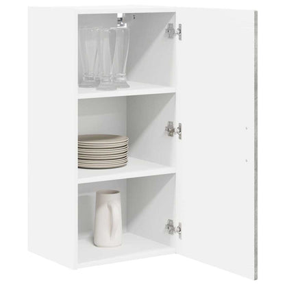 Armadietto a muro PORTO Grigio cemento 40 x 31 x 80 cm | homemem39