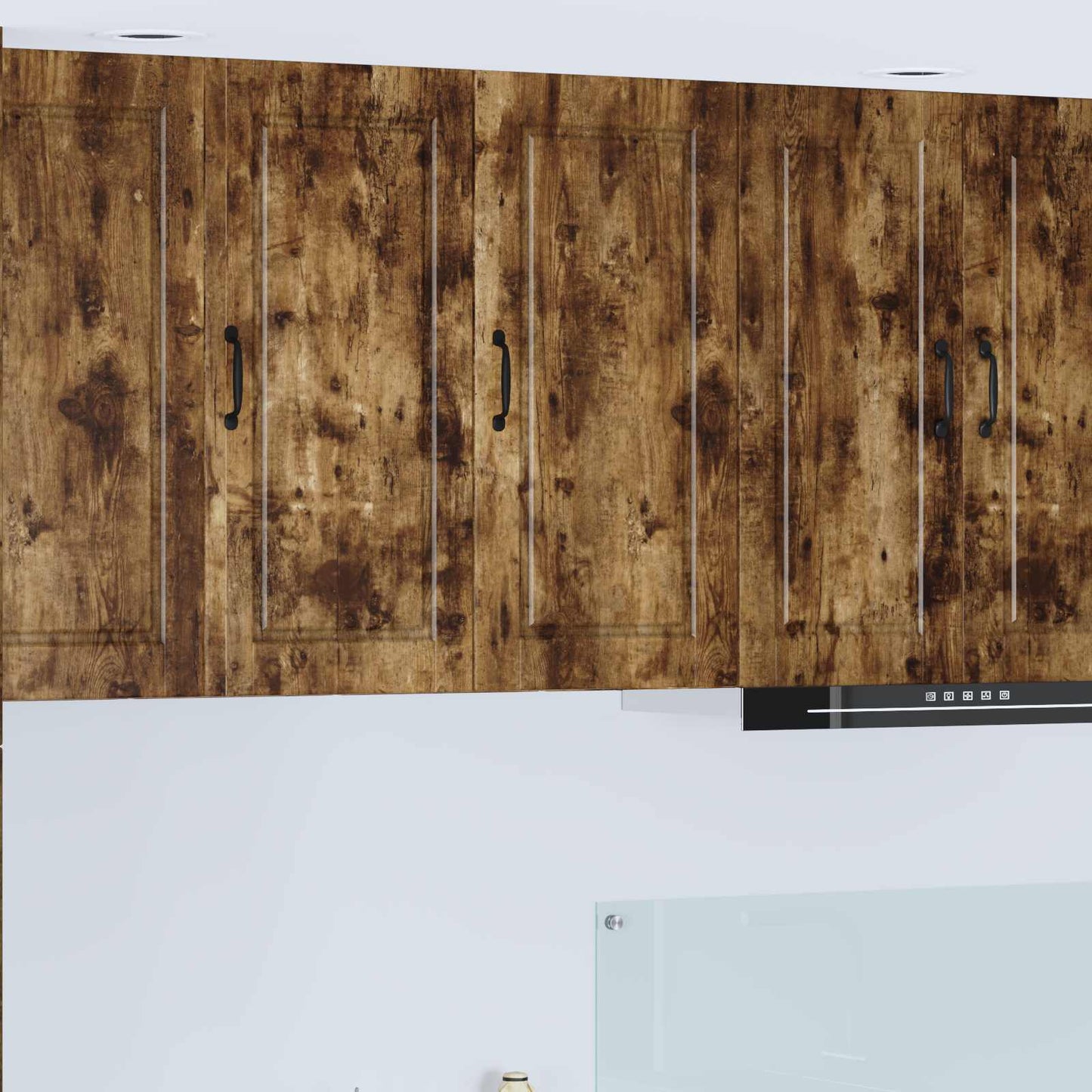 Armadietto a muro PORTO Rovere fumé 40 x 31 x 80 cm | homemem39