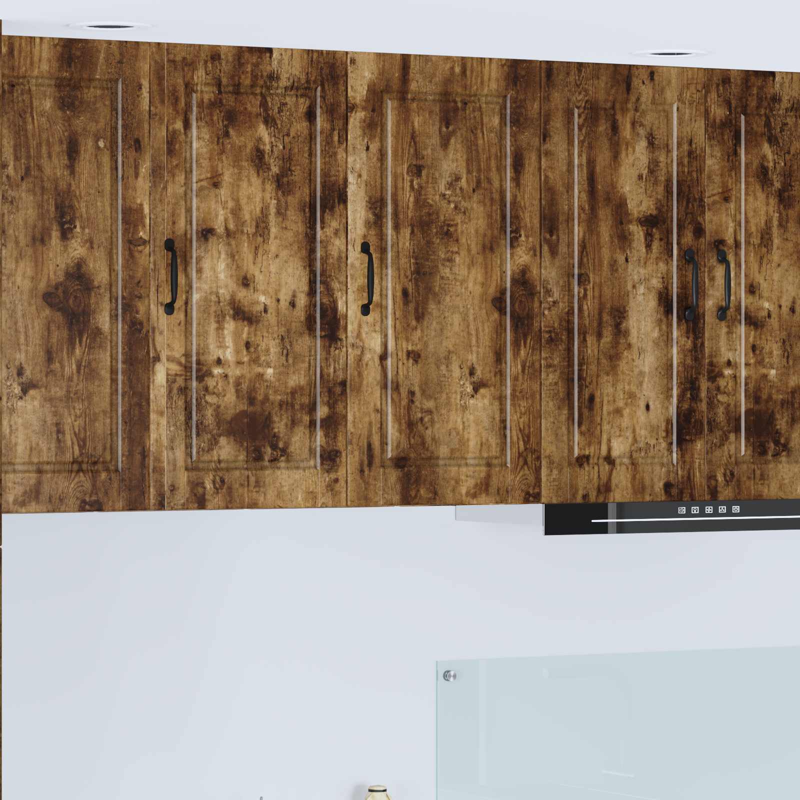 Armadietto a muro PORTO Rovere fumé 40 x 31 x 80 cm | homemem39