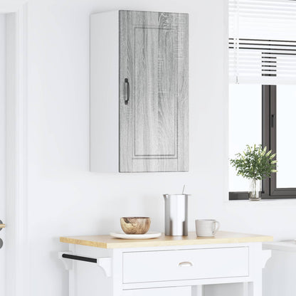 Armadietto a muro PORTO Grigio Sonoma 40 x 31 x 80 cm | homemem39