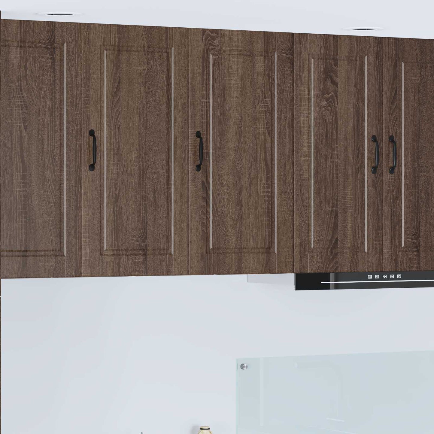 Armadietto a muro PORTO Rovere Marrone 40 x 31 x 80 cm | homemem39