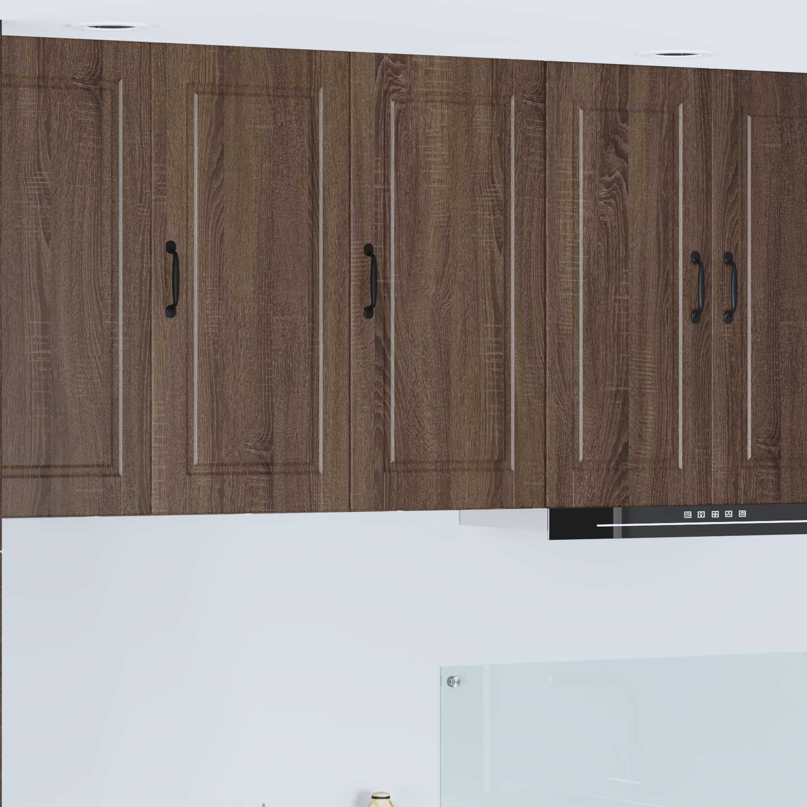 Armadietto a muro PORTO Rovere Marrone 40 x 31 x 80 cm - homemem39